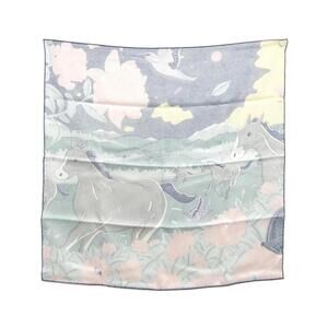 HERMES Pink Scarf